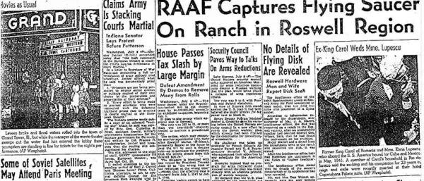 roswell crash of 1947
